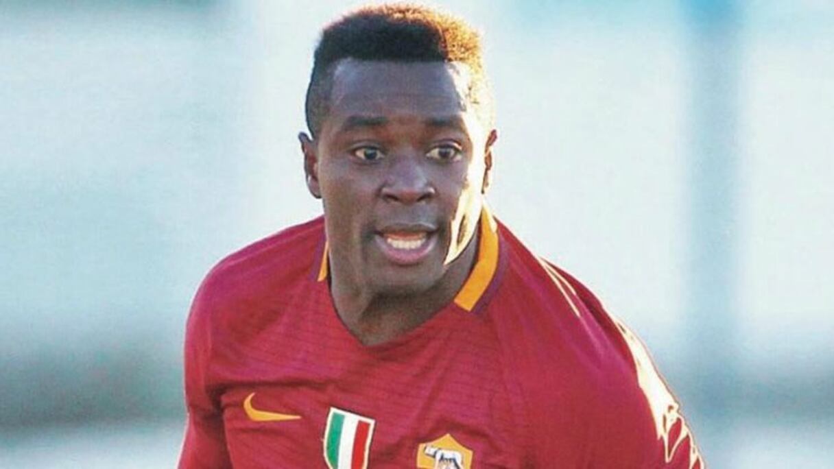 Feu Joseph Bouasse en compagnie de la légende Francesco Totti.