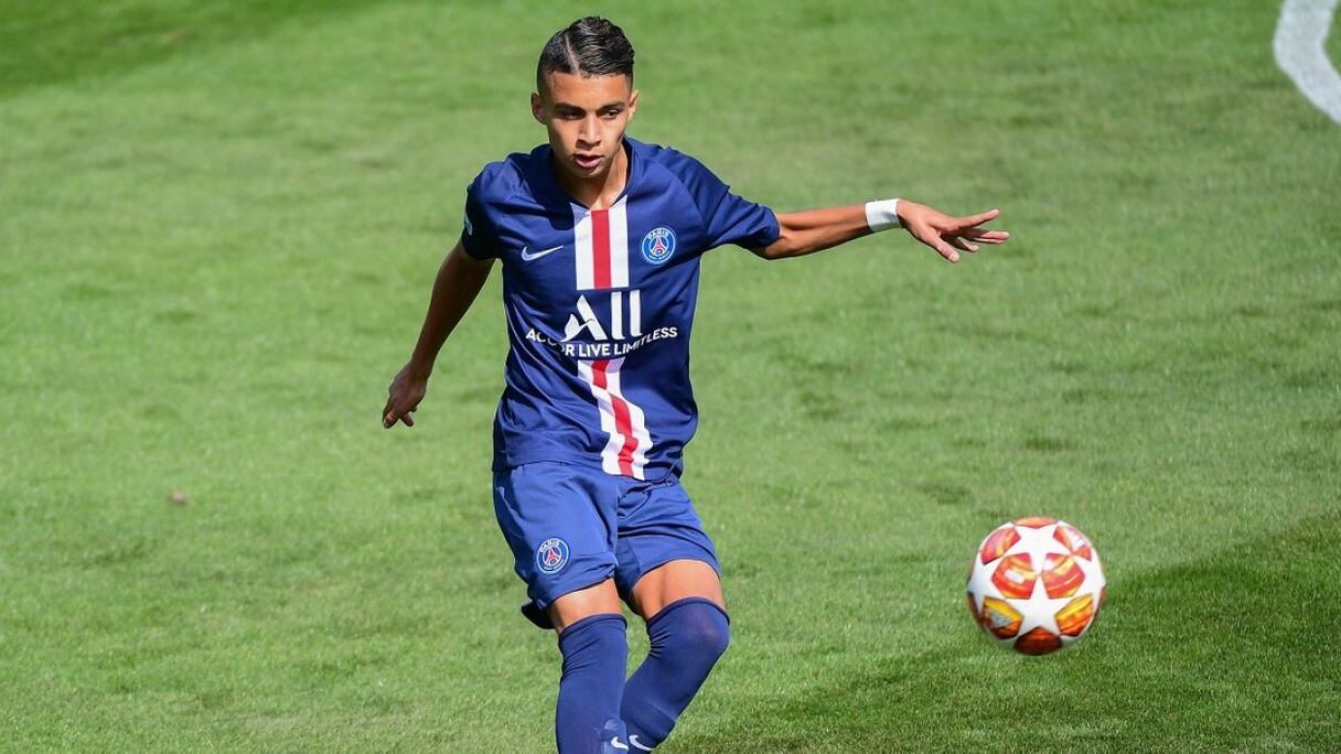 Kays Ruiz-Atil, le jeune footballeur franco-marocain du PSG.