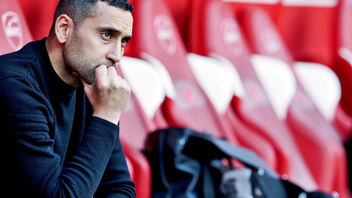Ahmed Kantari, entraîneur de Valenciennes FC.