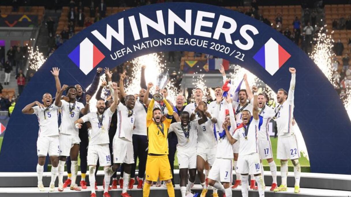 L'équipe de France.