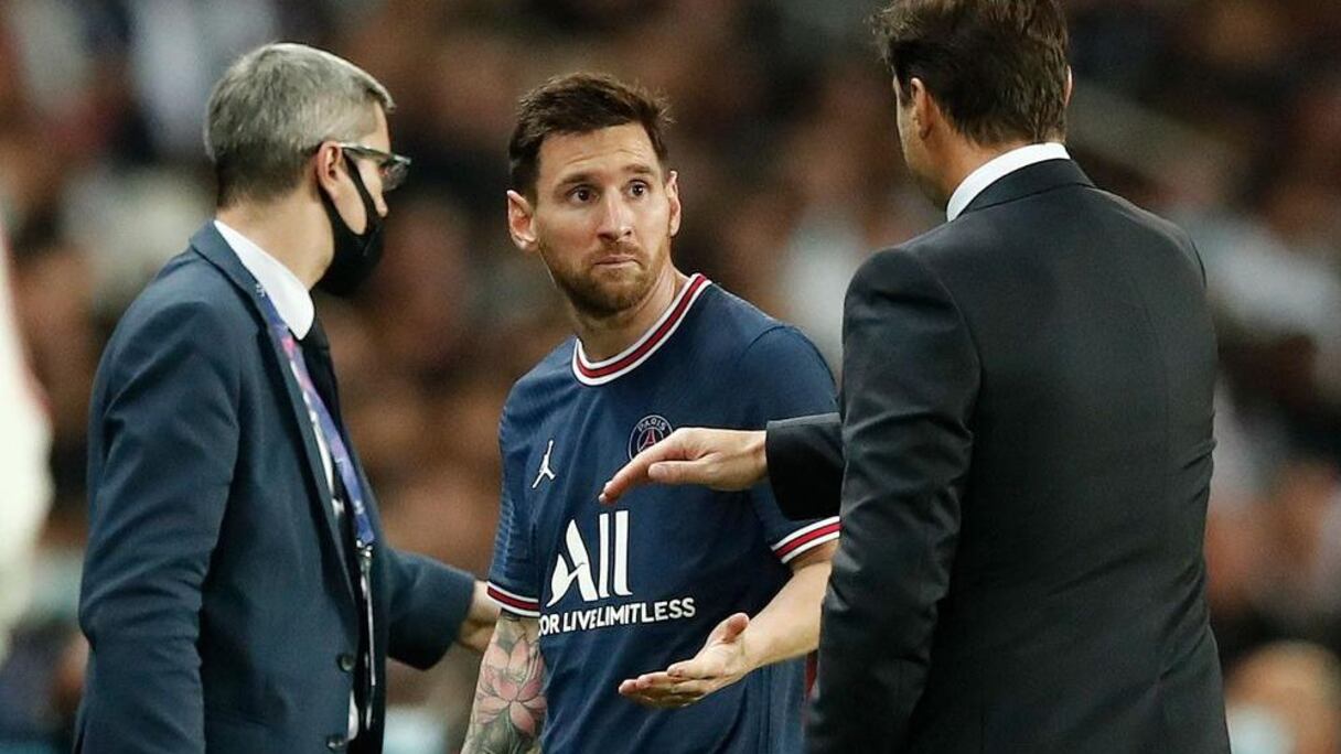 L'incompréhension de Lionel Messi face à Mauricio Pochettino.