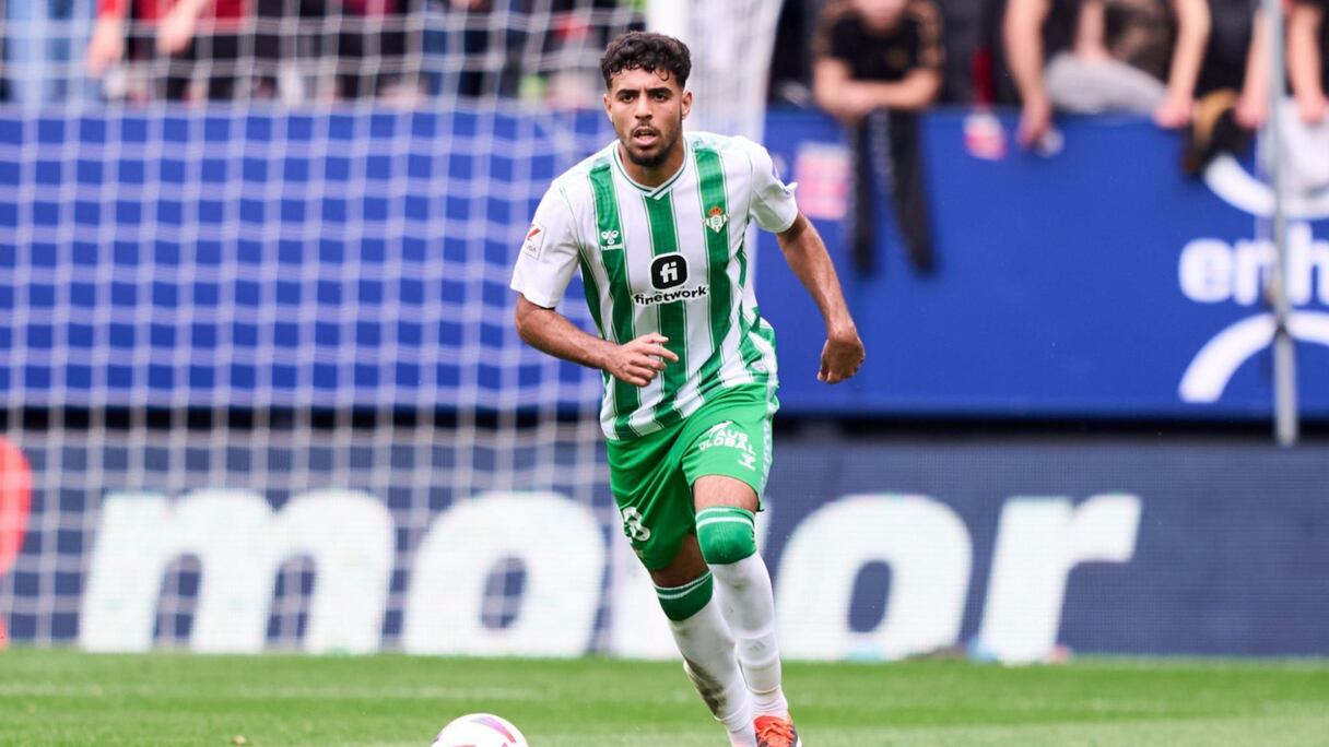 Chadi Riad, sous le maillot de Real Betis.