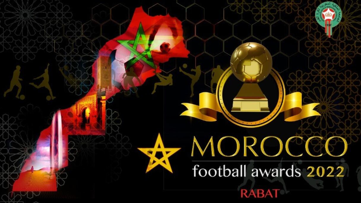 L'affiche de la cérémonie des Morocco Football Awards 2022.