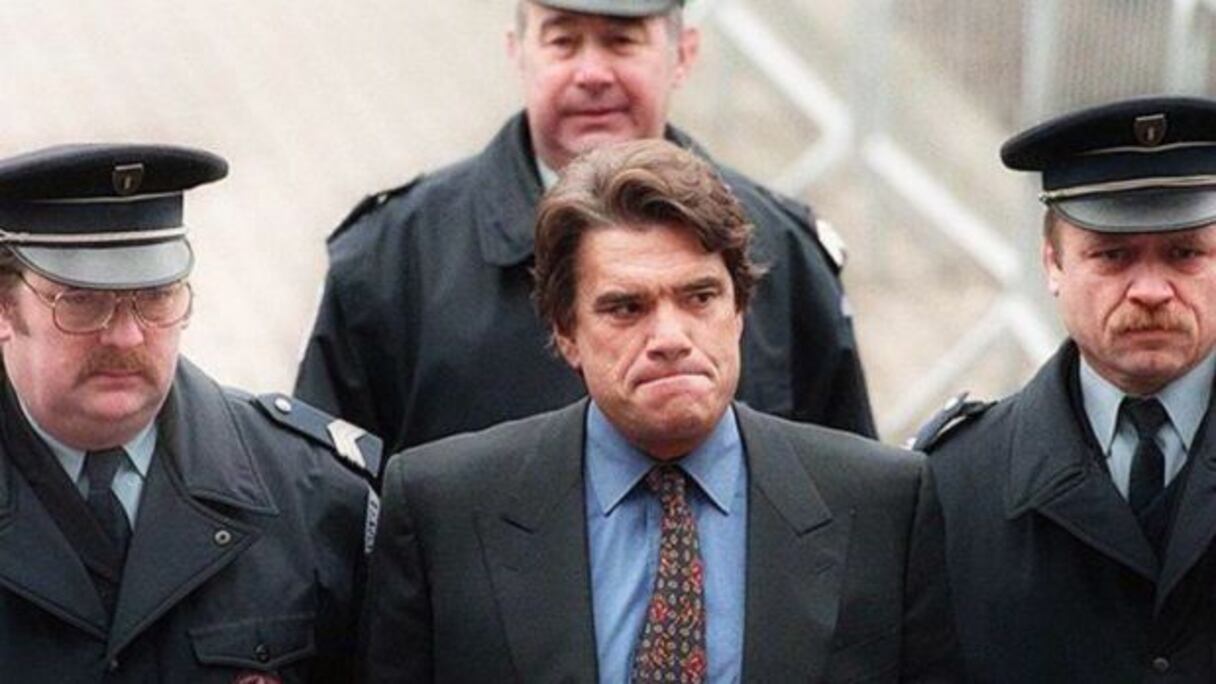 Bernad Tapie lors de l'affaire OM-VA.