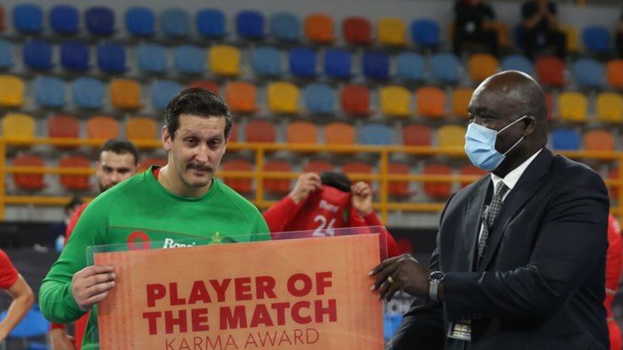 Yassine El Idrissi homme du match Maroc-Algérie.