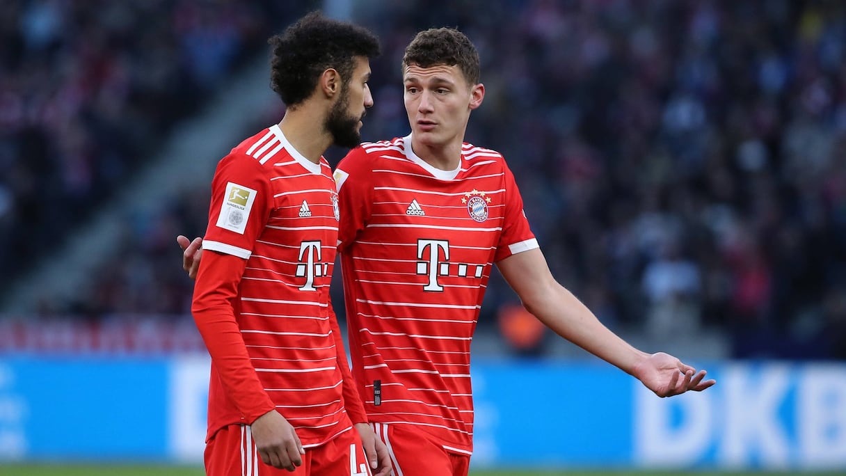 Benjamin Pavard et Noussair Mazraoui.