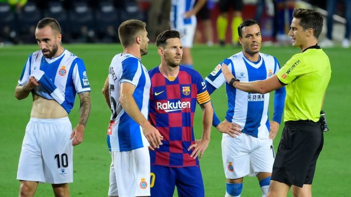 Séquence du dernier match entre l'Espanyol de Barcelone et le Barça.