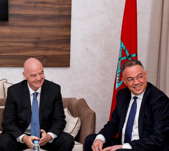 Gianni Infantino, Fouzi Lekjaa