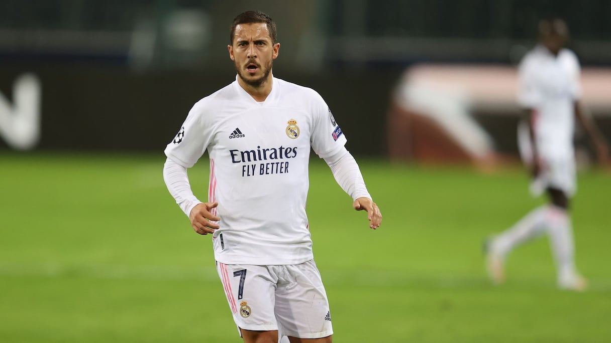 Eden Hazard, attaquant belge du Real Madrid.
