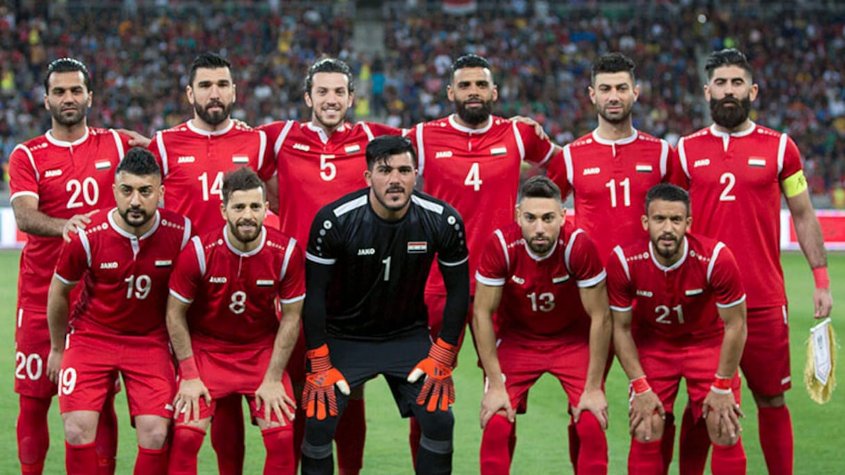 L'équipe nationale de football du Qatar.