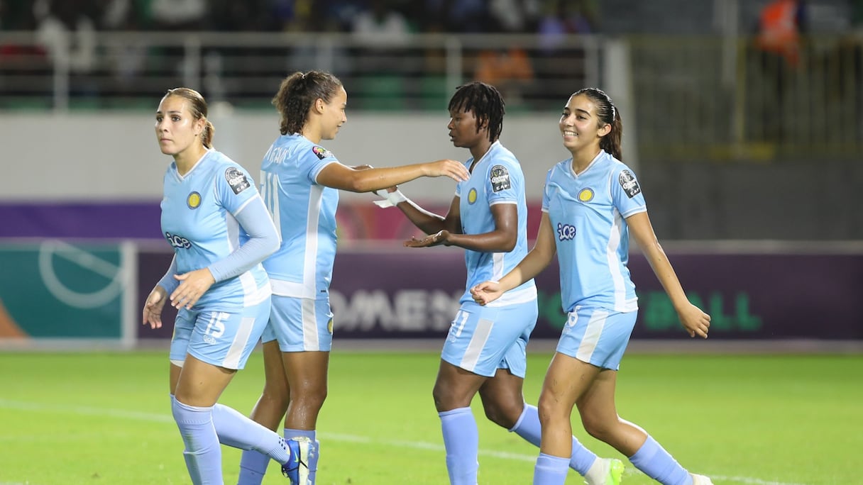 Les joueuses du Sporting de Casablanca qualifiées à la finale de la C1 féminine
