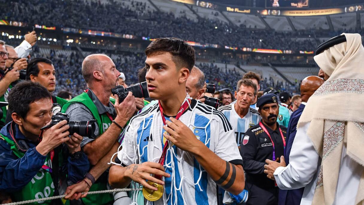 Paulo Dybala, champion du monde 2022 avec l'Argentine