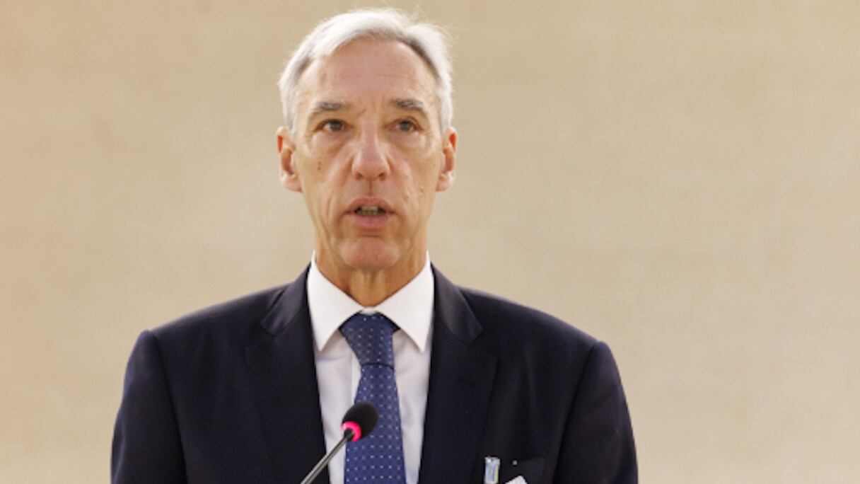 Joao Gomez Carvinho, ministre portugais des Affaires étrangères.