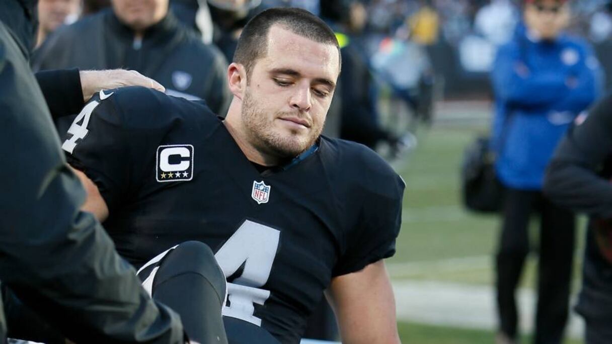 19. Derek Carr (NFL) 42,1 millions de dollars