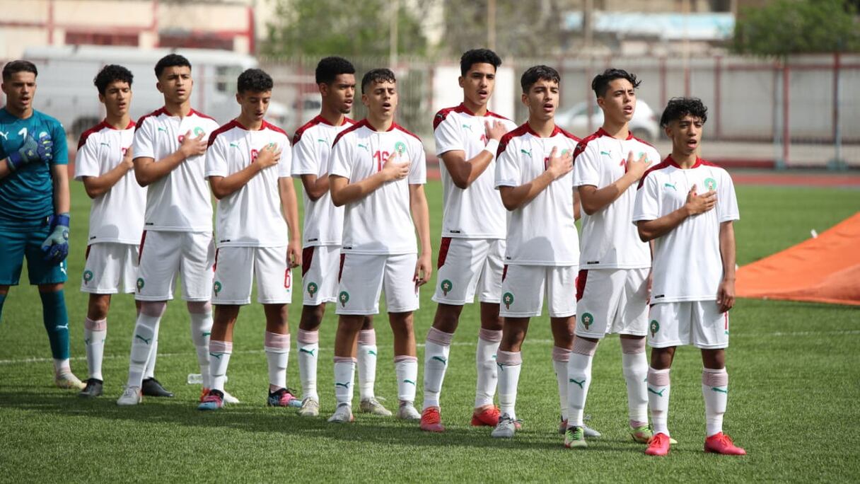 L'équipe nationale U17.