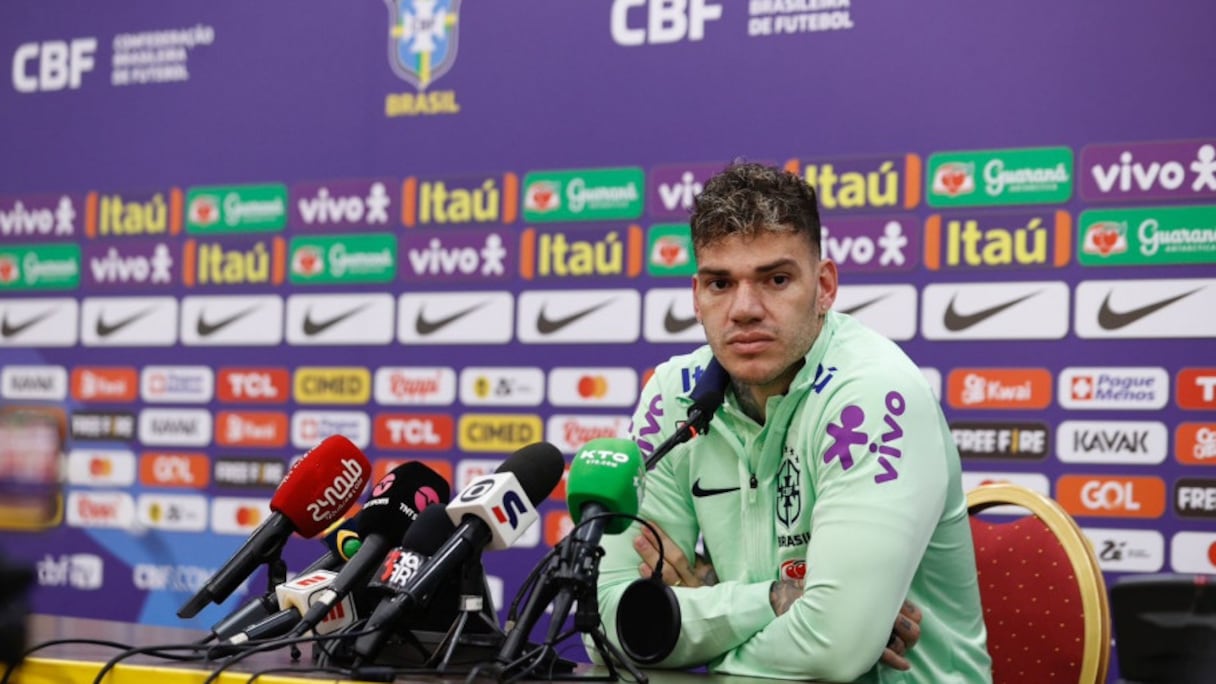 Ederson, gardien de but de la sélection du Brésil