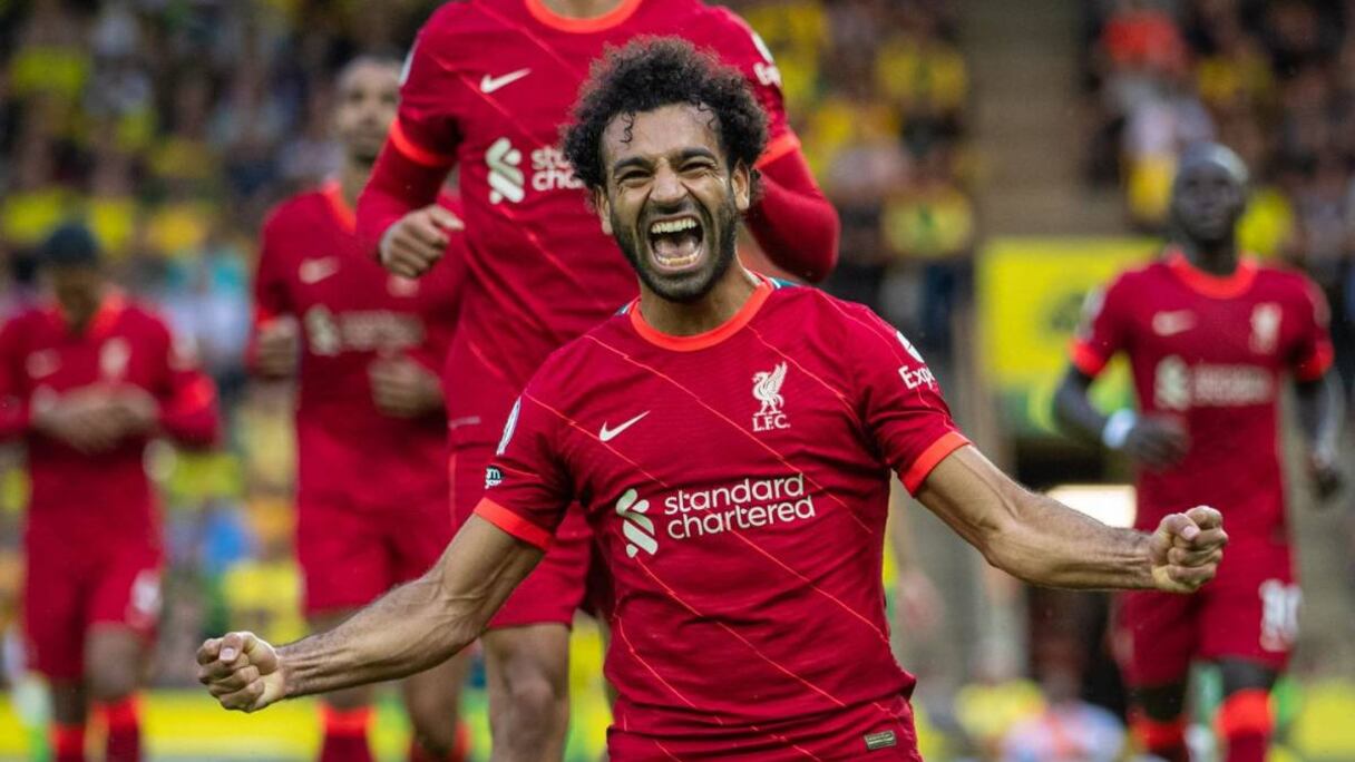 Mohamed Salah, attaquant égyptien de Liverpool.