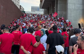 Supporters marocains à Boston