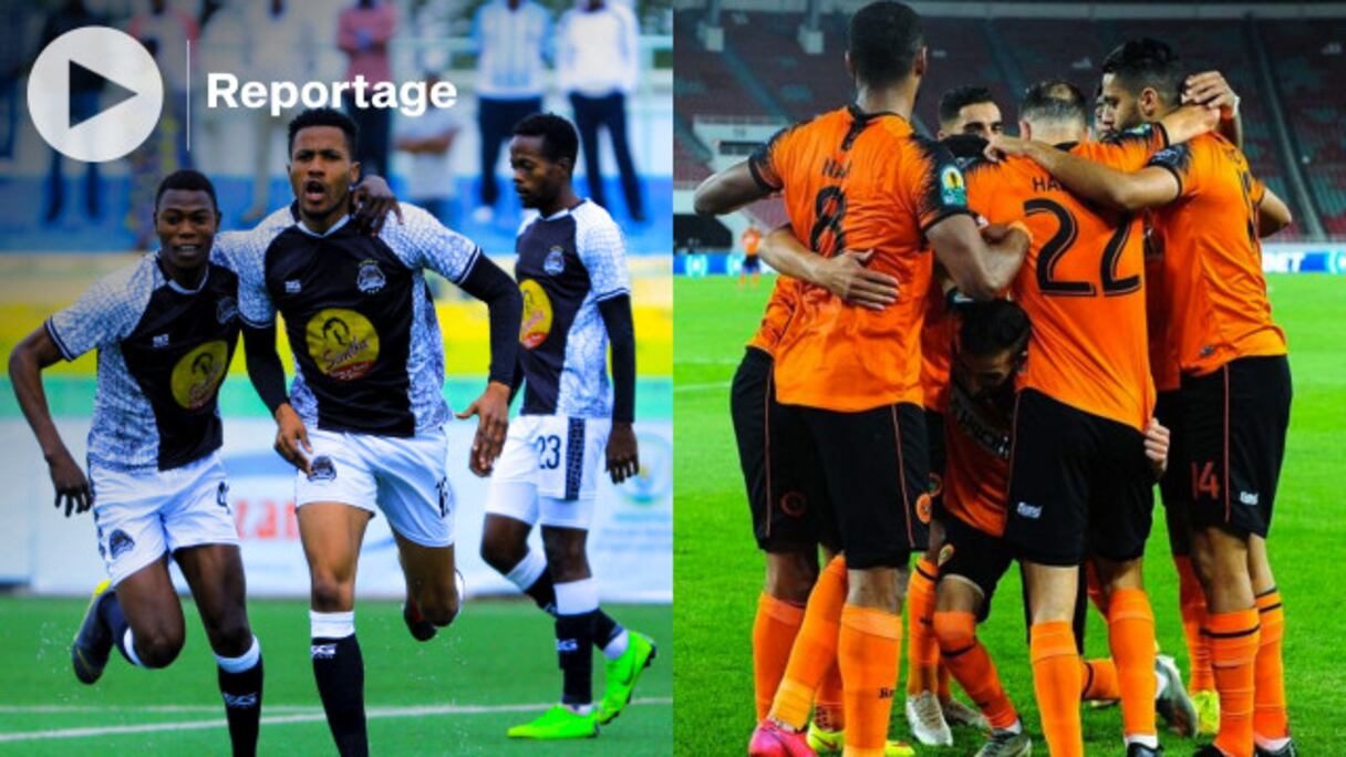 Le Tout Puissant Mazembe de la République démocratique du Congo et la Renaissance sportive de Berkane.