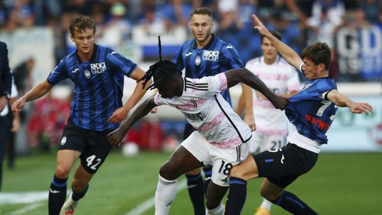Séquence du match Atalanta-Juventus (0-0), le 1er octobre 2023.