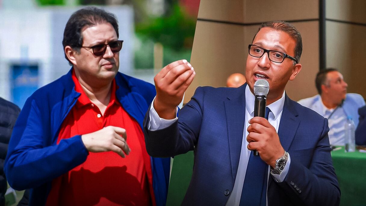 عادل هالا وهشام أيت مانة