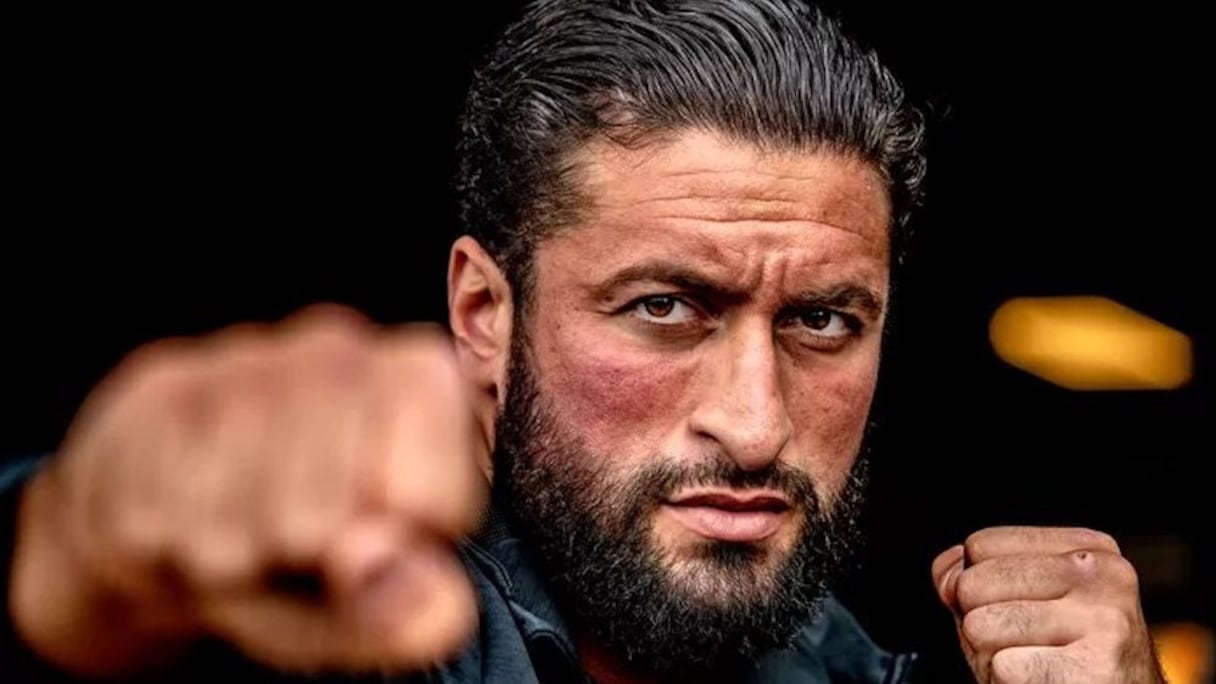 Jamal Ben Saddik, kick-boxeur belgo-marocain.