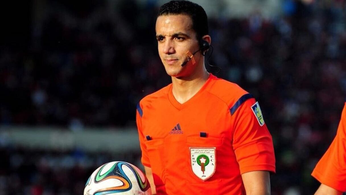 Adil Zourak, arbitre international marocain.