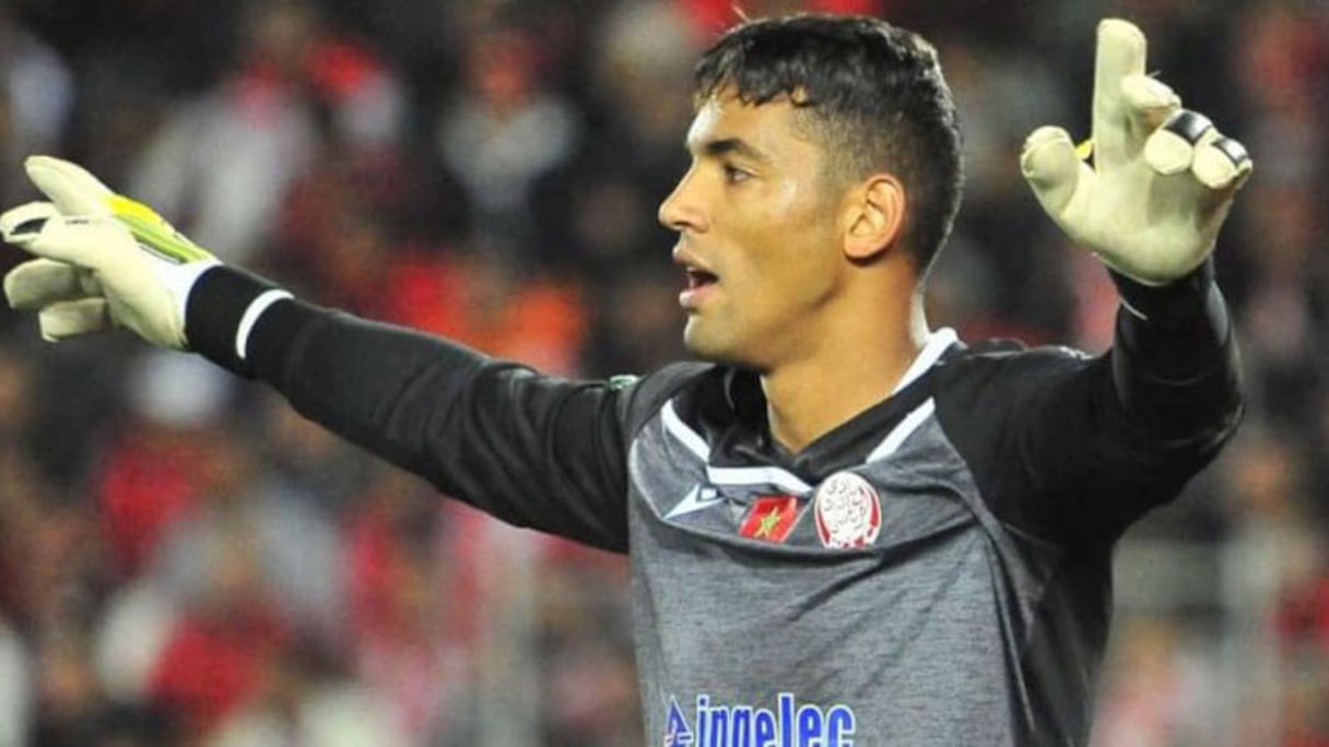 Ahmed Reda Tagnaouti, gardien international du Wydad de Casablanca.