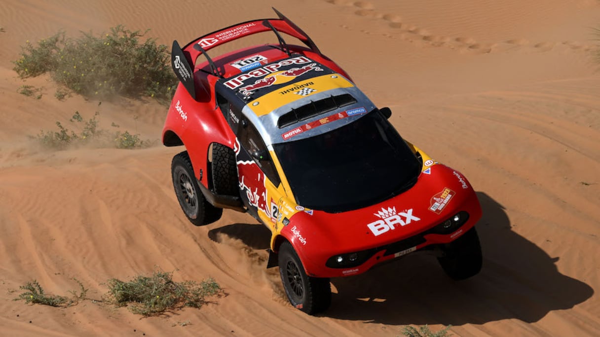 Sébastien Loeb au Dakar 2023.