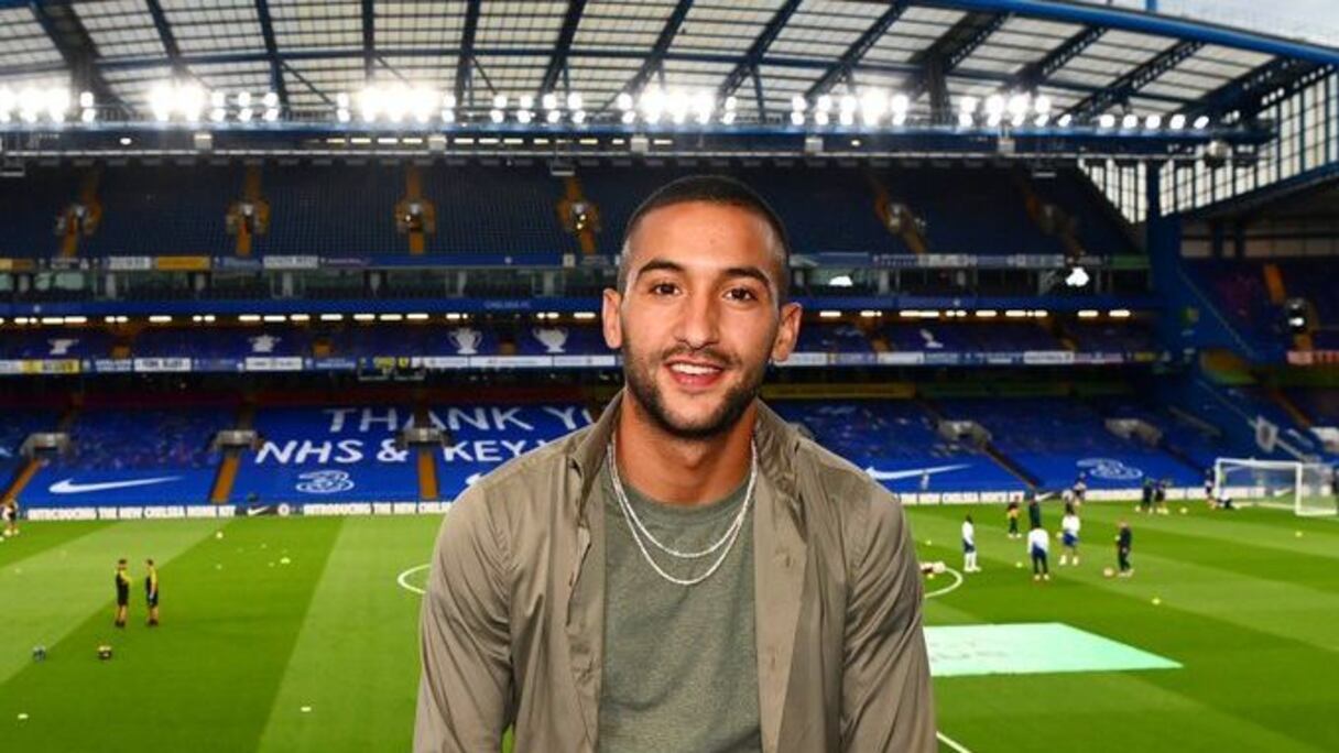 Hakim Ziyech à Stamford Bridge.