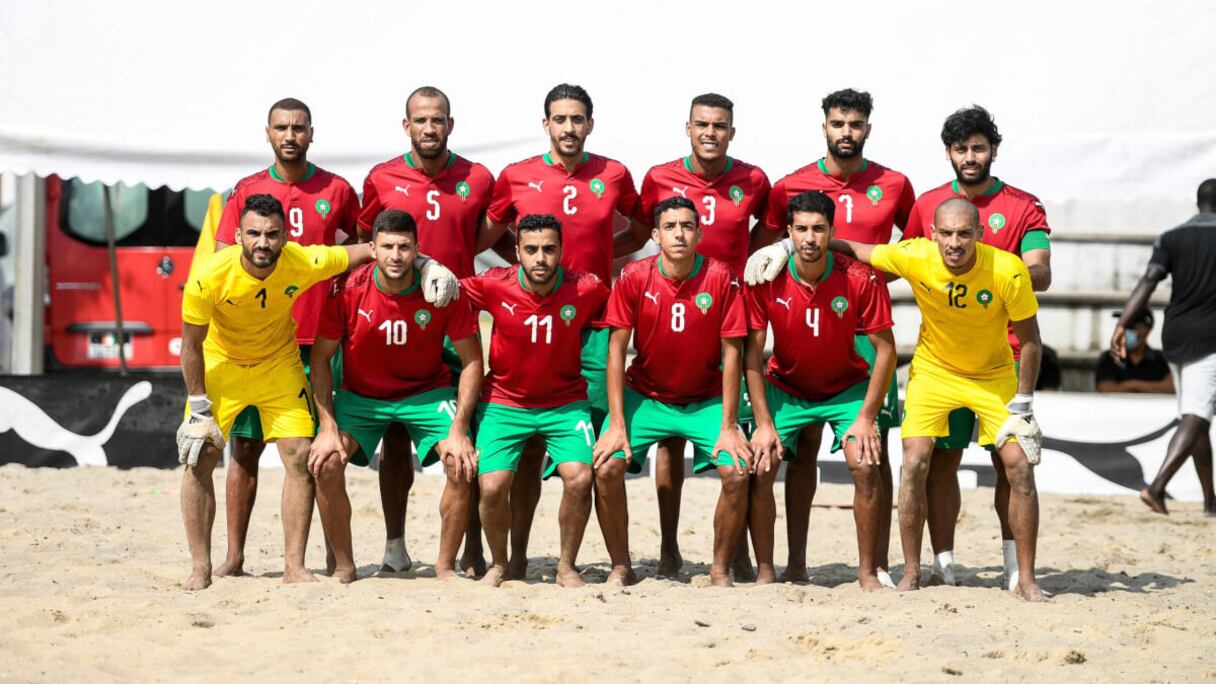 La sélection nationale de Beach Soccer.
