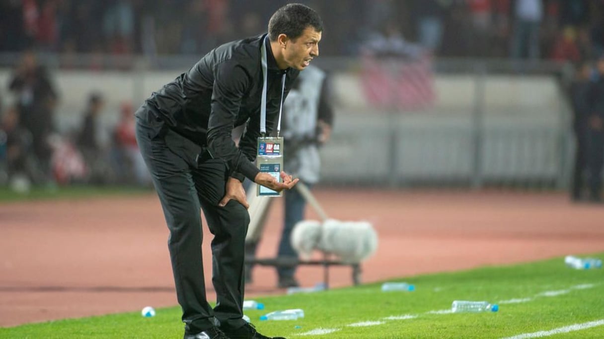 Jamal Sellami, entraîneur du FUS de Rabat.