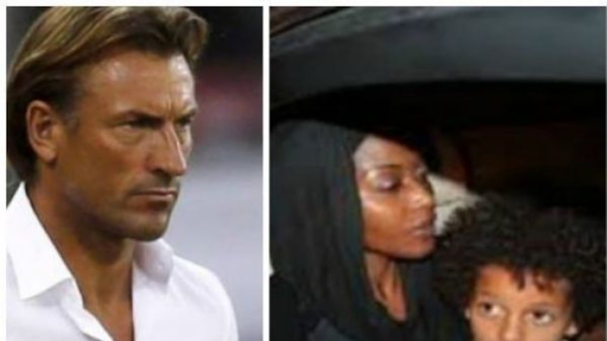 Renard avec sa nouvelle femme Viviane Dièye