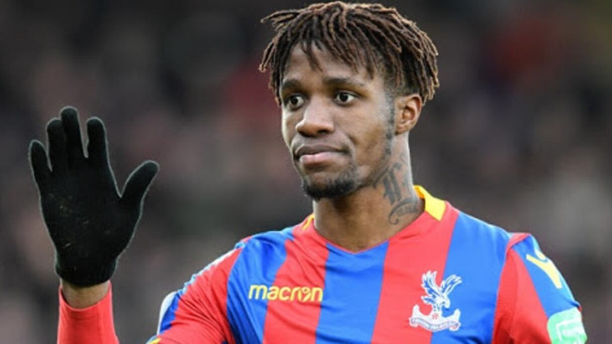 Wilfried Zaha, international ivoirien de Crystal Palace.
