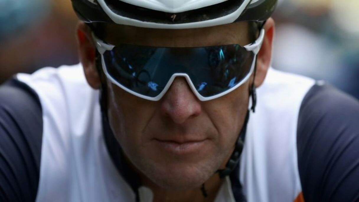 Le champion cycliste déchu, Lance Armstrong.