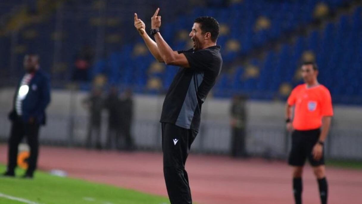 Houcine Ammouta, entraineur du Wydad de Casablanca.