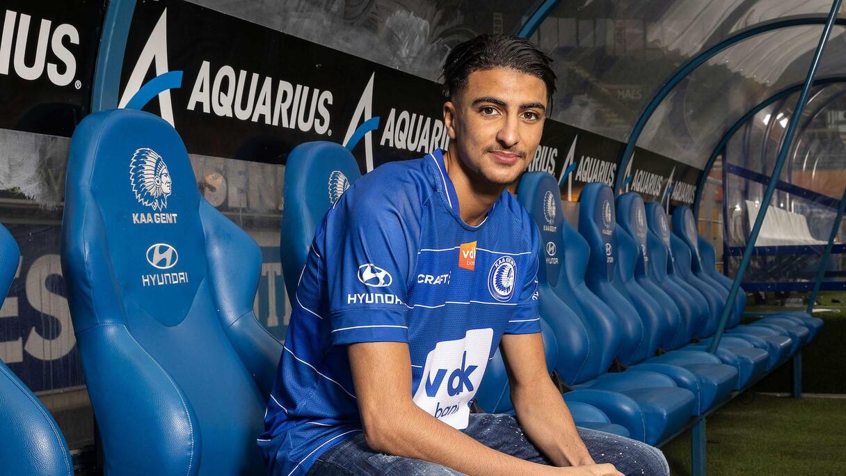 Ibrahim Salah, ailier de La Gantoise.