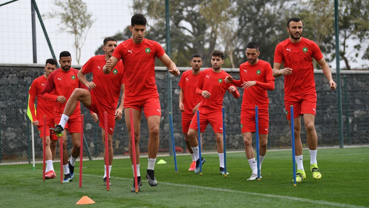 Les Lions de l’Atlas se préparent pour le Burundi.