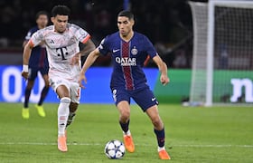 Achraf Hakimi et Luis Diaz