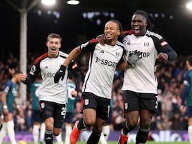Les joueurs de Fulham.