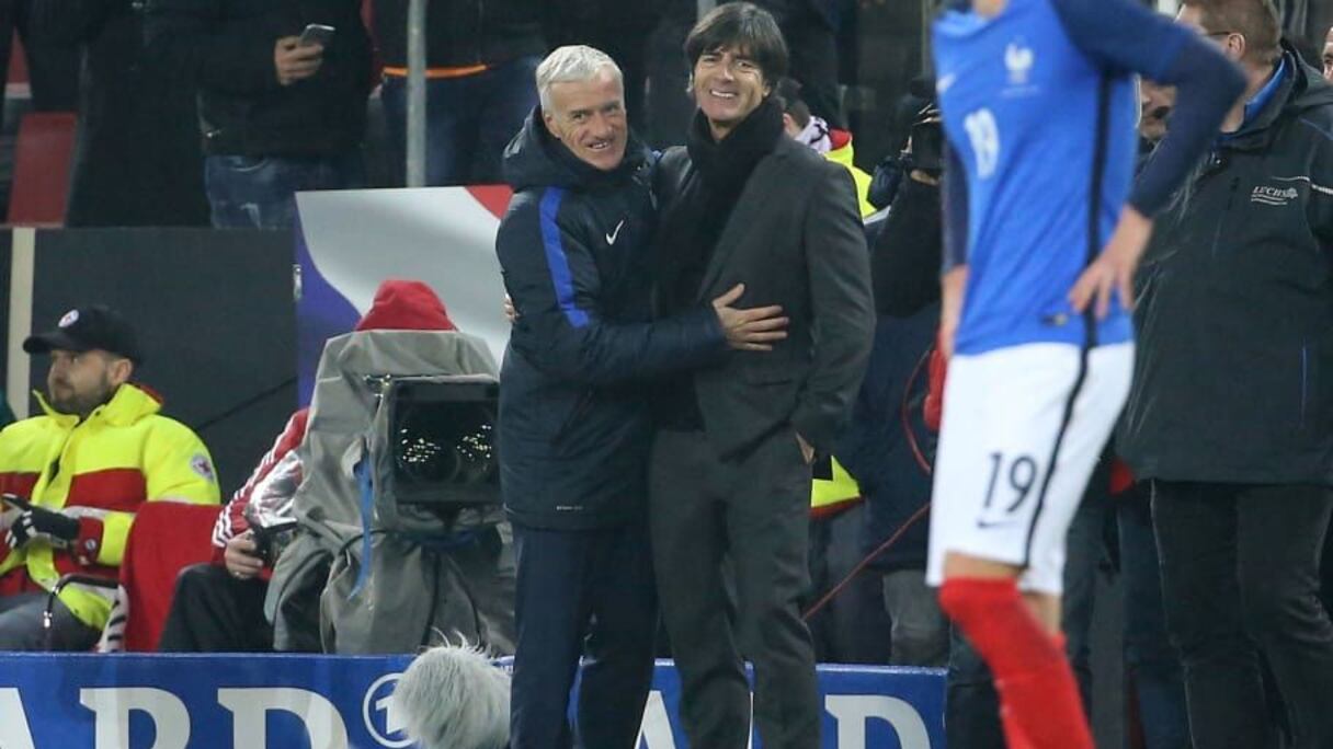 Didier Deschamps et Joachim Löw.