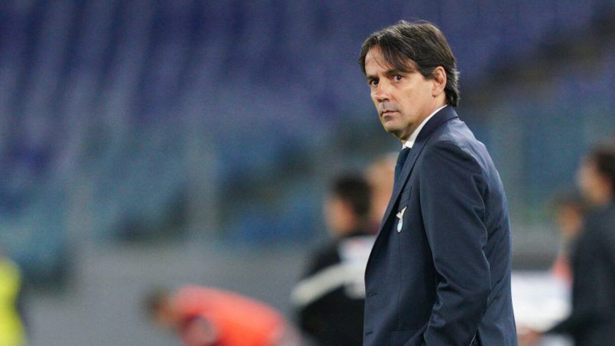 Simone Inzaghi, entraîneur de l'Inter Milan.
