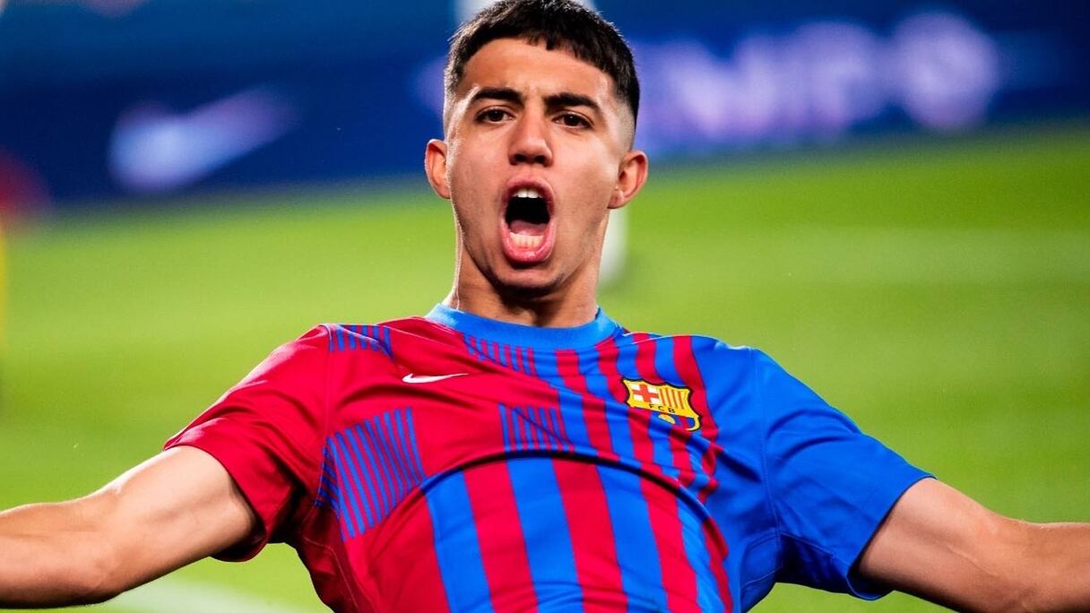 Ilias Akhomach et Abde Ezzalzouli, les deux pépites marocaines du FC Barcelone.