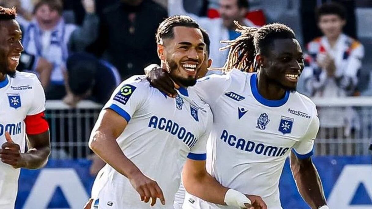 Hamza Sakhi, joueur d'Auxerre