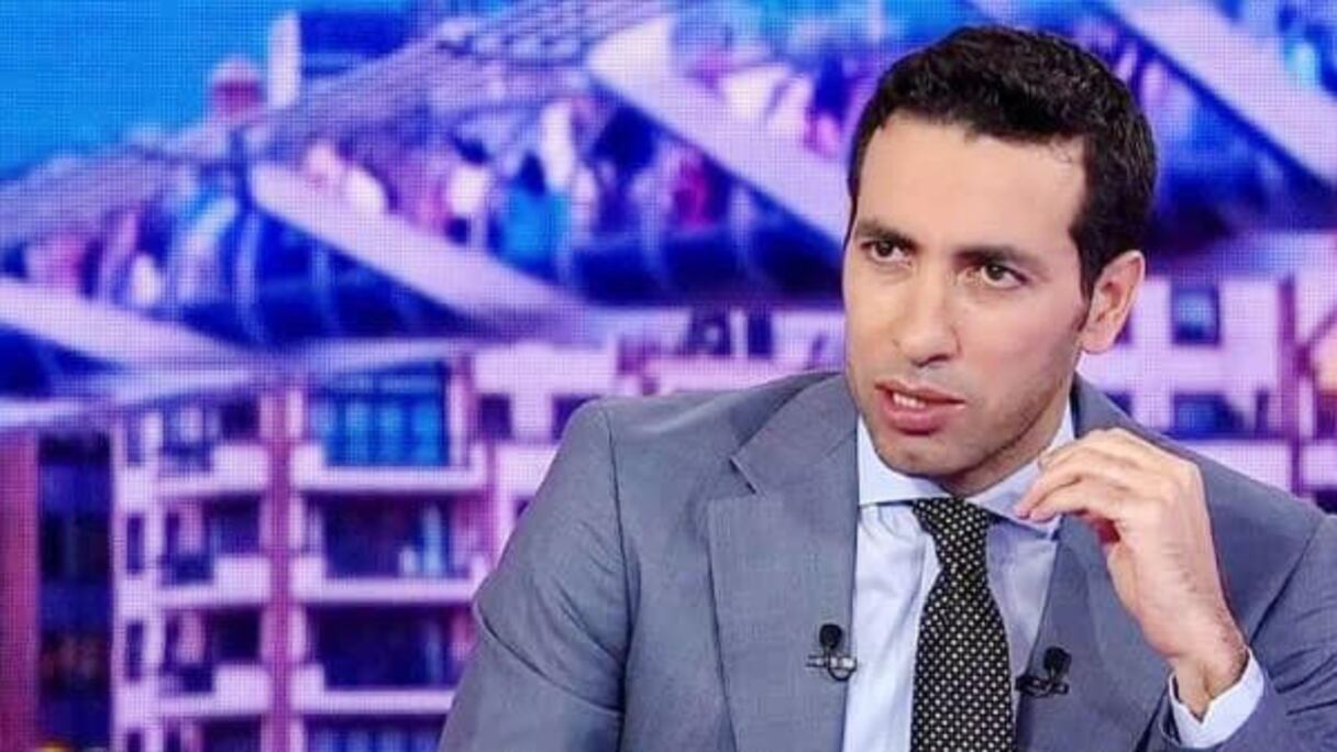 Mohamed Aboutrika, ex-star du football égyptien converti en analyste sportif.