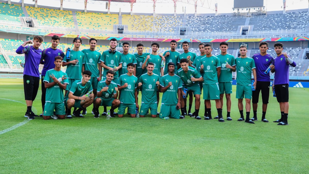 Les Lionceaux de l’Atlas U17.