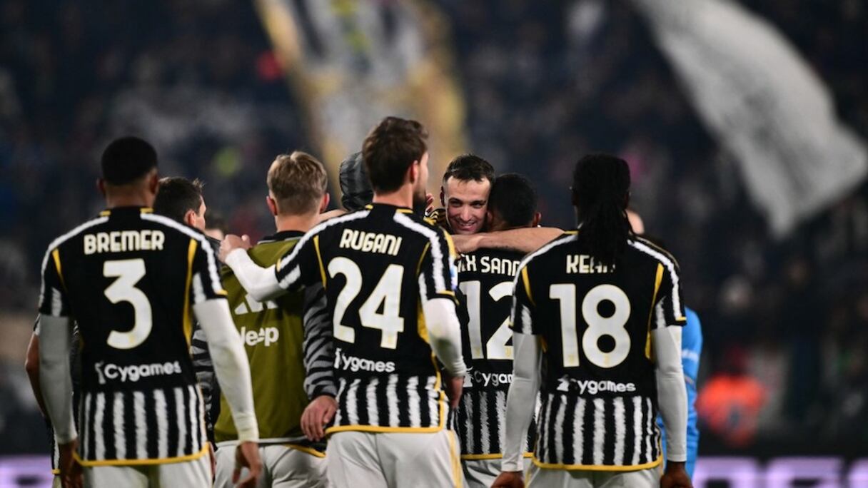 Les joueurs de la Juventus Turin.