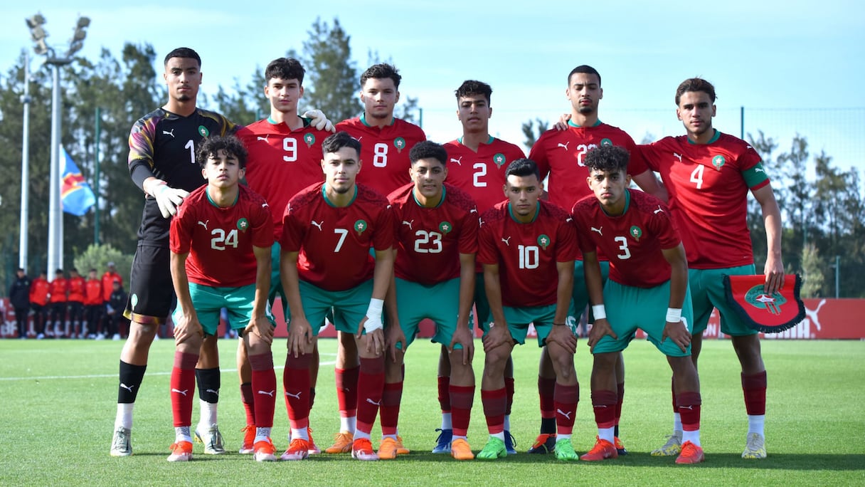 L’équipe nationale des moins de 20 ans.