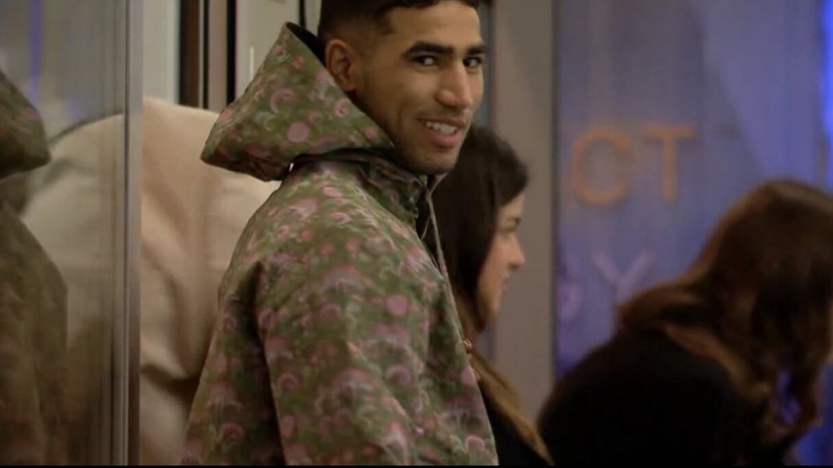 Achraf Hakimi au Giuseppe-Meazza lors de la demi-finale retour de C1 Inter-Milan AC, le mardi 16 mai 2023.