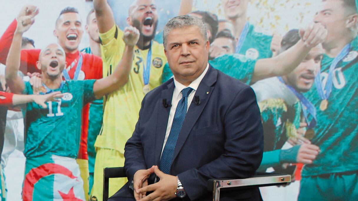 Charaf-Eddine Amara, président la Fédération algérienne de football (FAF).